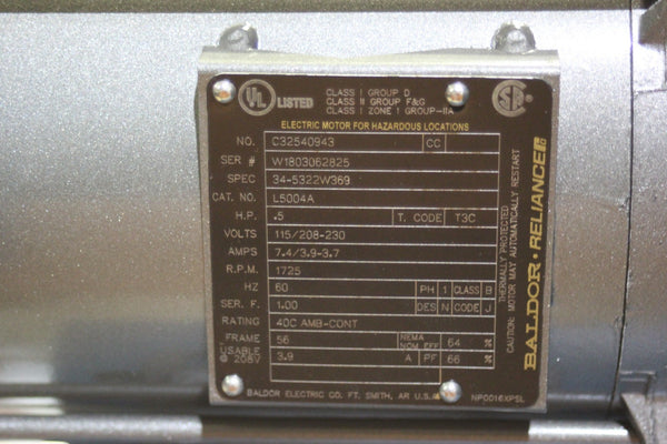 NEW TWIN CITY FAN & BLOWER VENTILATION SYSTEM WITH BALDOR MOTOR SAM 24