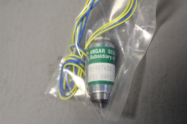 NEW ANGAR/ASCO MICRO-MINI SOLENOID VALVE 407651