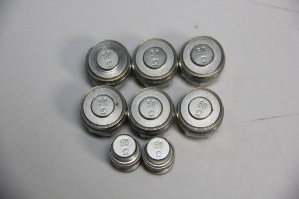 LOT OF 8 ROSENBERGER 50OHM RF TERMINATION TYPE N & BNC