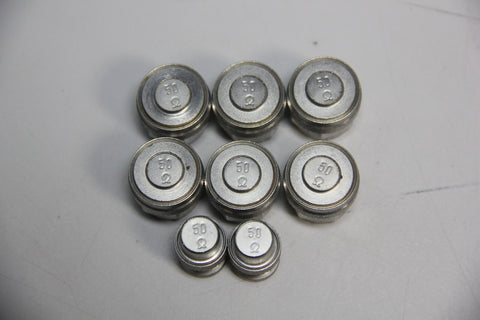 LOT OF 8 ROSENBERGER 50OHM RF TERMINATION TYPE N & BNC