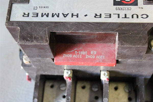 2 CUTLER HAMMER 200A CONTACTORS C832KN9