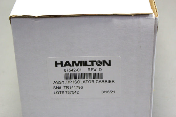NEW HAMILTON TIP ISOLATOR CARRIER  67542-01  5 TIP