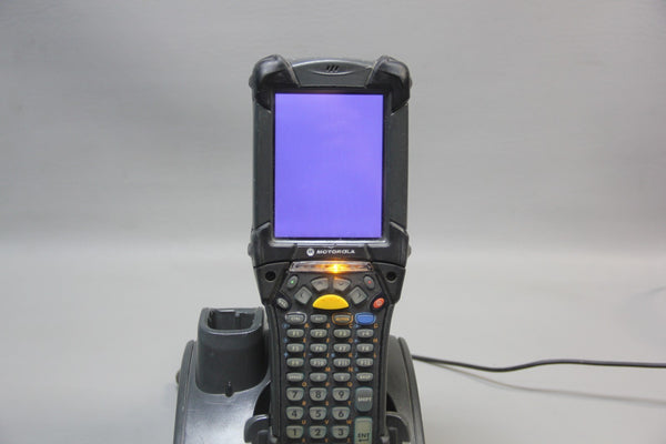 SYMBOL WIRELESS PORTABLE DATA TERMINAL BARCODE SCANNER WITH PS & DOCK MC9090