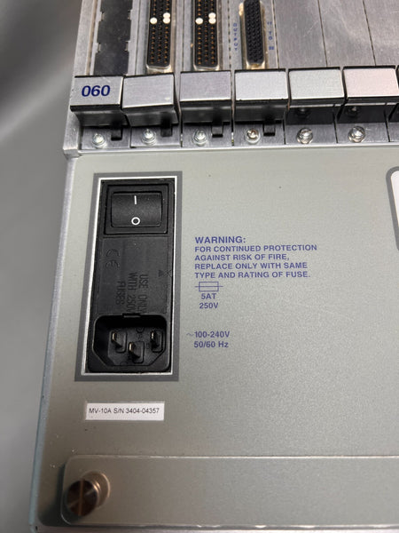 ADEPT TECHNOLOGY ROBOT CONTROLLER CHASSIS WITH MODULES MV-10A