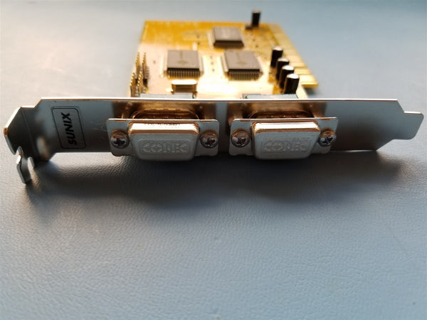 SUNIX UNIVERSAL PCI DUAL RS-232 SERIAL COMMUNICATION BOARD 