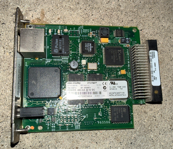 ALLEN BRADLEY FLEX I/O ETHERNET CONTROL MODULE 1788-ENBT Series A FW 2.2