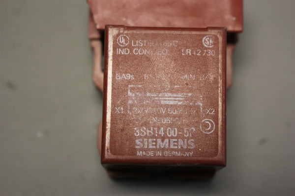 Unused SIEMENS INDICATOR LIGHT 3SB14 00-5P