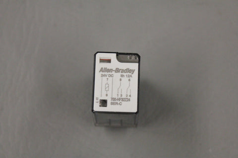ALLEN BRADLEY CONTROL RELAY 700-HF32724 SER C