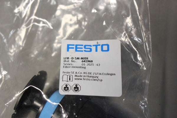 NEW FESTO FILTER MOUNTING LFR-D-5M-MIDI