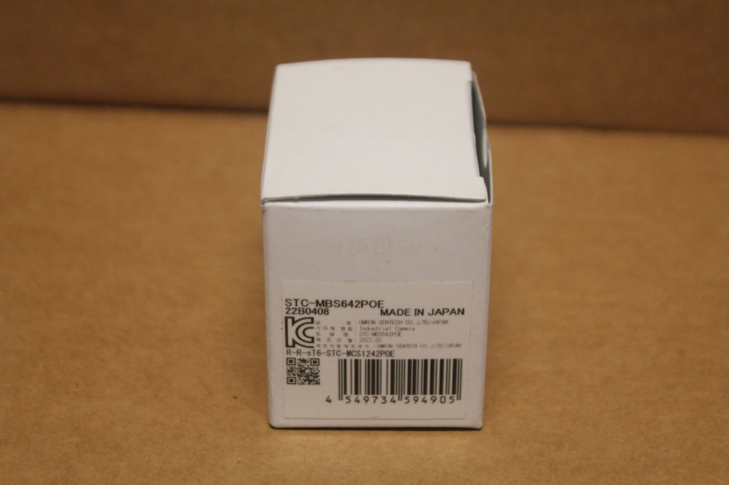 Omron 6.4MP GigE Vision Area Scan Camera Machine Vision Sentech STC-MBS642POE