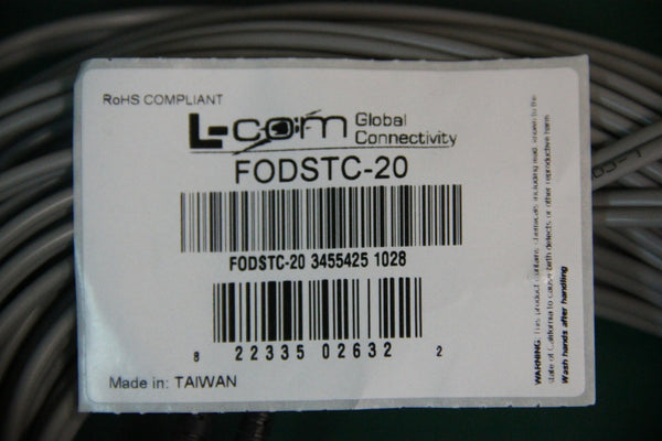 L-Com Fiber Optic Cable FODSTC-20