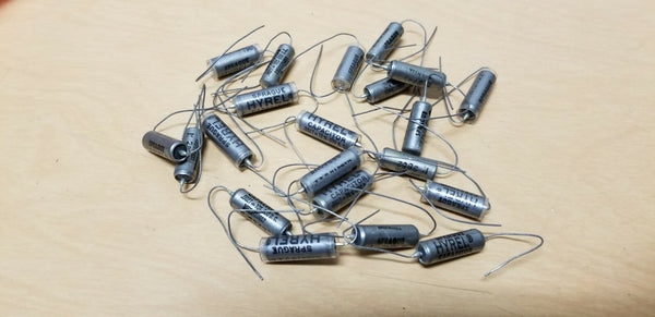 21 Unused Sprague Hyrel PIO Capacitors .0027 600VDC Tube Amp