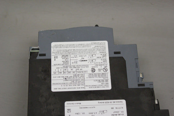 SIEMENS SIRIUS 3RA6120-1CB32 MOTOR STARTER