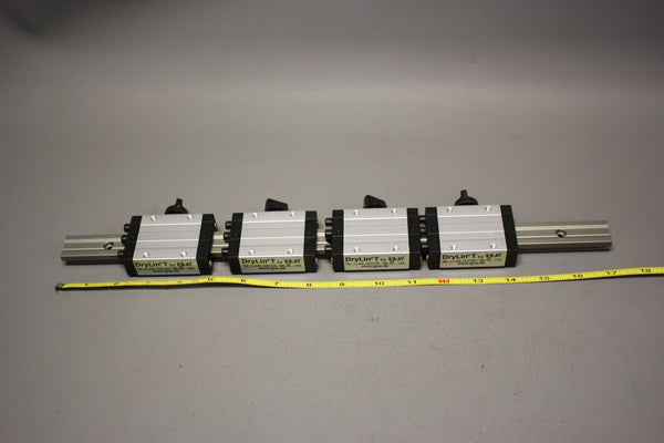 DRYLIN T LINEAR RAIL WITH BLOCKS