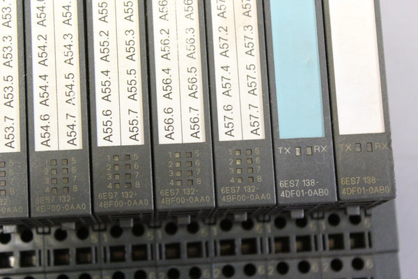 SIEMENS ET 200S I/O RACK WITH MODULES  6ES7 151-1BA02-0AB0 ETC