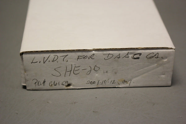 NEW KURT CHECK LVDT PENCIL GAGE PROBE/SENSOR M923296A013-02