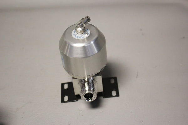 UNUSED SCV KITZ SCT DIAPHRAGM VALVE W/PFA-SEAT 316LE KD STAINLESS STEEL 10K-1/2"