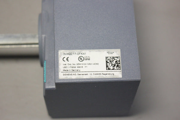 SIEMENS DOOR MOUNTED ROTARY OPERATOR SWITCH BREAKER 3VA9277-0FK41