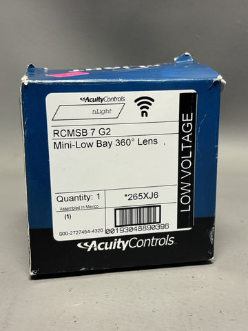 Acuity Controls nLight RCMSB 7 G2 Mini-low Bay Lens 360