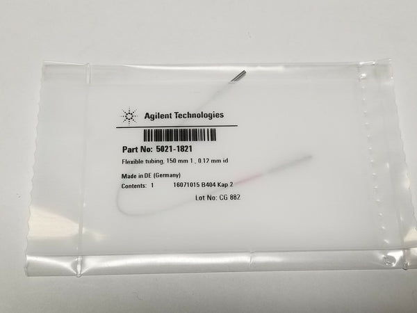New Agilent Flex Tubing 150mm , 0.12mm ID 5021-1821