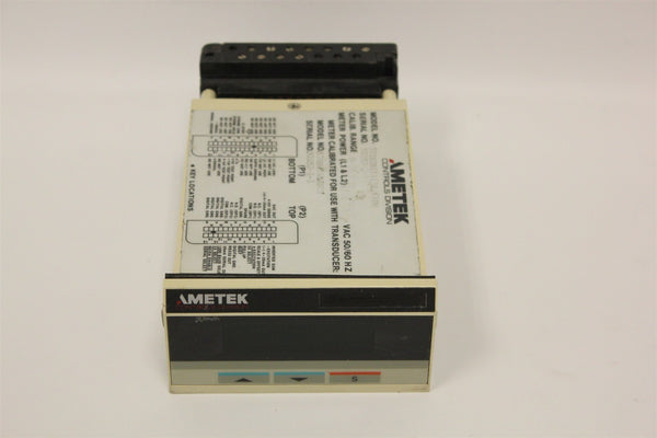 AMETEK CONTROLS DIGITAL PANEL METER 572B 572B2B