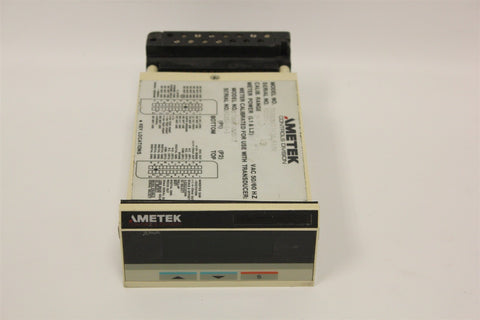 AMETEK CONTROLS DIGITAL PANEL METER 572B 572B2B