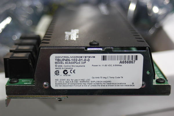 NEW SCHNEIDER SCADAPACK 32P REMOTE TELEMETRY MODULE TBUP4N-102-01-0-0F
