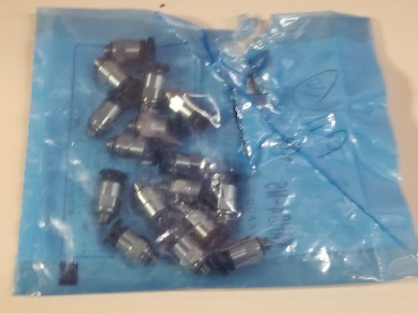 16pcs New SMC Pneumatic Anti Static One Touch Fittings KAH04-M5 4 x M5X0.8