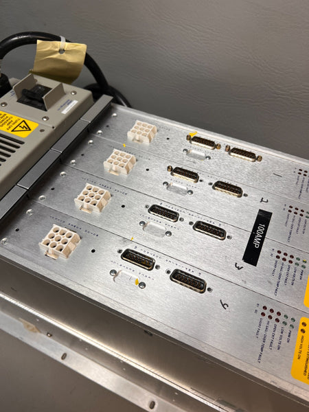 ADEPT TECHNOLOGY ROBOT POWER SUPPLY MODULE PA-4 WITH 4 DUAL C AMP