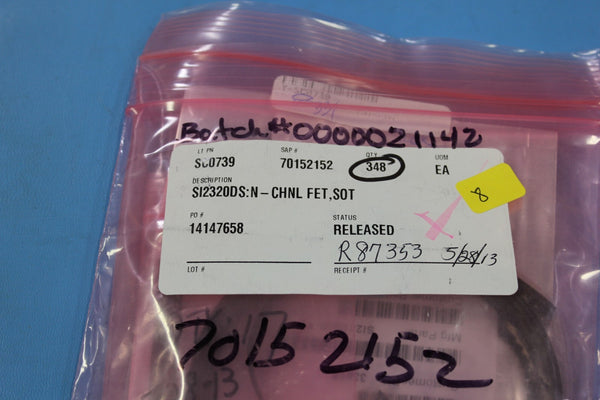 348 New Siliconix N Ch 200V Mosfet SI2320DS-T1