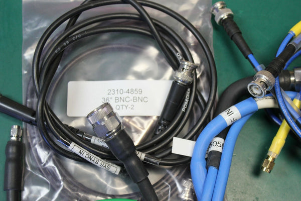LO OF RF MICROWAVE CABLE ASSEMBLIES - SMA,BNC,TYPE N, ETC