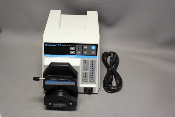 COLE PARMER DIGITAL STANDARD DRIVE WITH PUMP HEAD 7523-60 77200-60