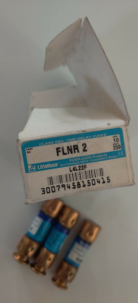 LOT OF 3 LITTELFUSE FLNR-2 NEW