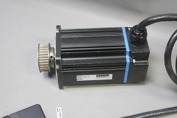 DORNER ELECTRIC TORQUE MACHINES CONVEYOR MOTOR DRIVE SYSTEM & MOTOR 1006459-01