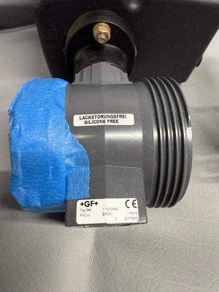 GEORG FISCHER  ELECTRICALLY ACTUATED BALL VALVE  150.104.227  TYPE 546   (A1)