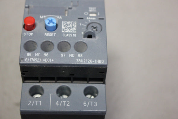 SIEMENS SIRIUS  3RU2126-1HB0 OVERLOAD RELAY