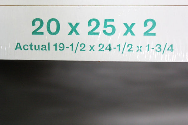 NEW FILTERBUY 20x25x2 MERV 13 FILTER