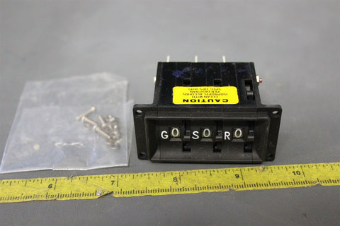  DIGITRAN MINISWITCH 3 DIGIT GSR THUMBWHEEL SWITCH & HARDWARE 7-S-428 A 