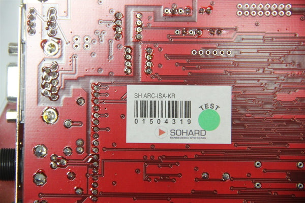 NEW SOHARD ARCNET ISA CARD SH ARC-ISA-KR A20040010 D-SUB BNC