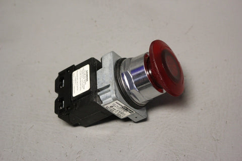 USED SIEMENS ILLUMINATED PUSH/PULL BUTTON 52PR8ER