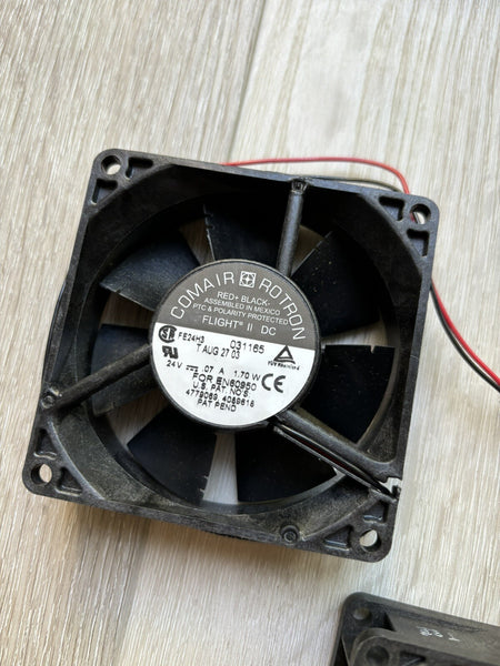 3- Comair Rotron FE24H3 031165 DC Brushless Fan 24VDC 0.7A 1.70W Flight II