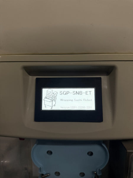 Suzumo SGP-SNB-ET Compact Sushi Forming & Wrapping Machine Robot 100V