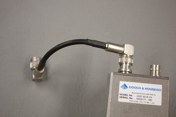 GOOCH & HOUSEGO ACOUSTO-OPTIC Q SWITCH QS27-4D-B-C9