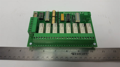Microtest Relay Breakout PC Board  Mt133