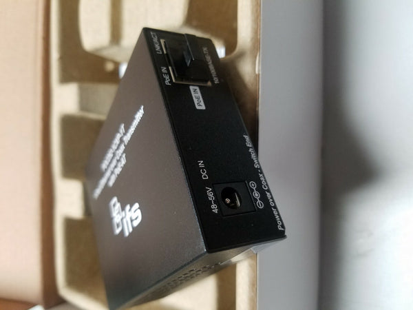 IFS Interlogix POC252-1CXP-1T 1 Port Power Over Coax Ethernet Extender 30W 