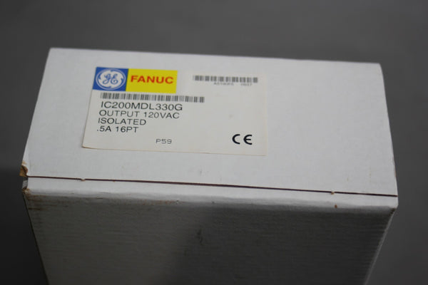 NEW GE FANUC PLC MODULE IC200MDL330G FACTORY SEALED IC200MDL330