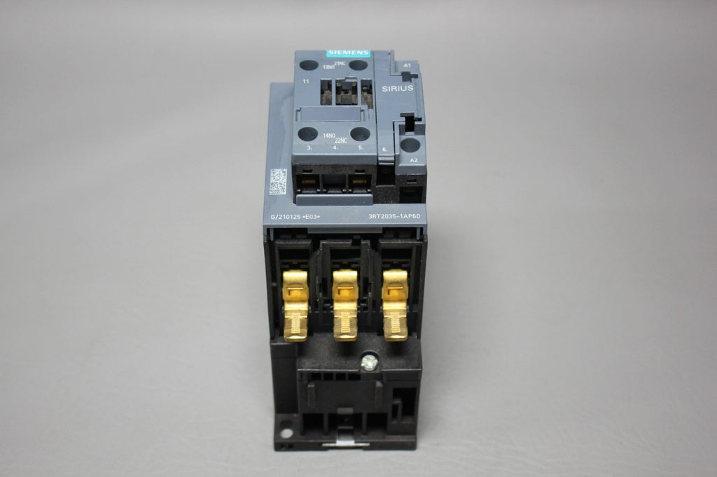 SIEMENS 3RT2035-1AP60 POWER CONTACTOR