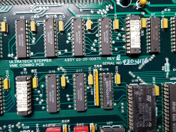 Ultratech Stepper VME Combo Board 03-20-00870 Rev. B