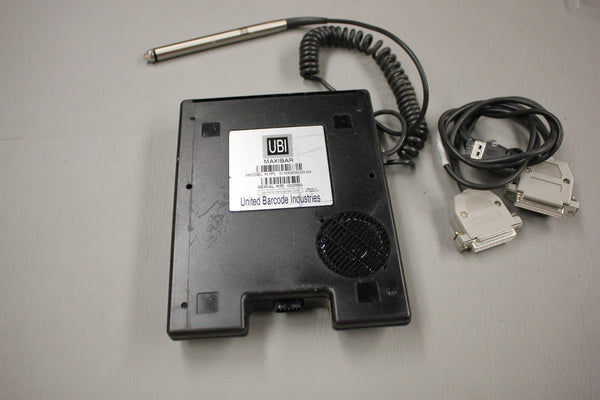 INTERMEC MAXIBAR  0-100202-00-04 BARCODE READER AND CABLES