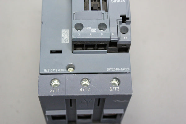 SIEMENS SIRIUS POWER CONTACTOR 3RT2046-1AC20